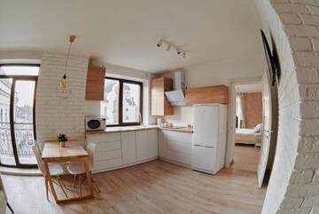 Фото номера Апартаменты с 2 спальнями Апартаменты City centre apartment г. Коломыя 41
